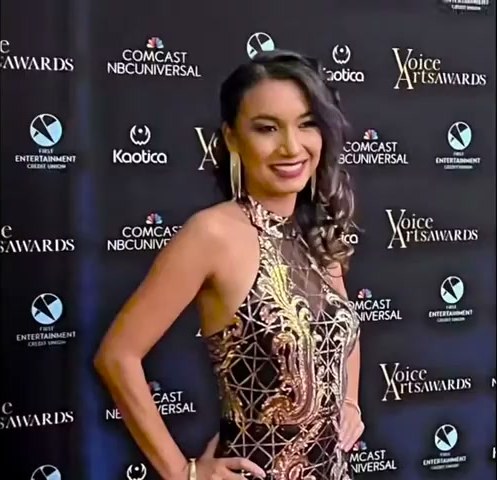 Natalia Rosminati at the 8th Voice Arts Awards Gala, Guggenheim Museum, New York